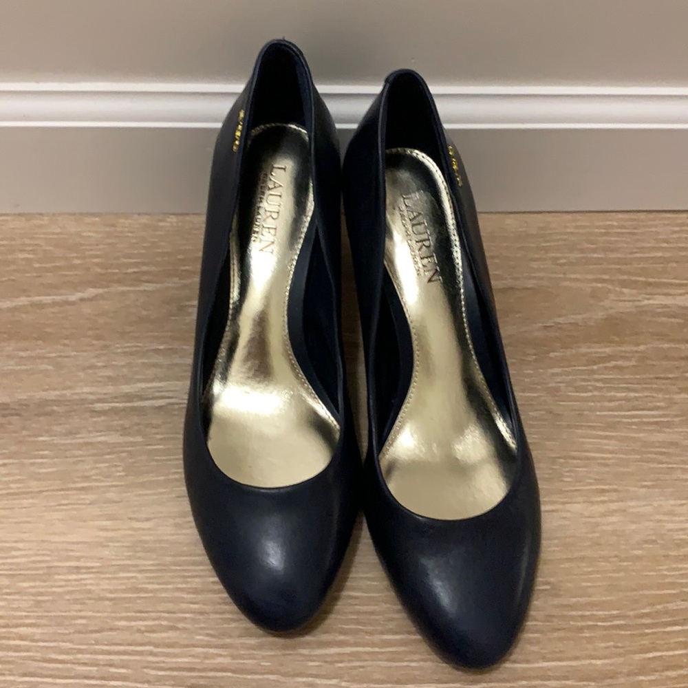 Leather Ralph Lauren heels